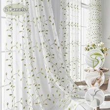 Pair Voile Curtain Living Room