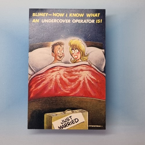 Comic postcard c1975 - postcard, just