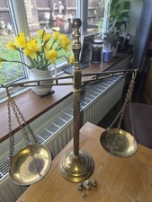 Vintage Brass Scales And