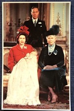POSTCARD PHOTO,S -- ROYAL FAMILY - LOT OF 4 - FOUR GENERATIONS - FREE POSTAGE