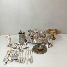 Silver Collection Plated Plain Tea Spoons Cutlery Dishes Vintage EPNS JobLot