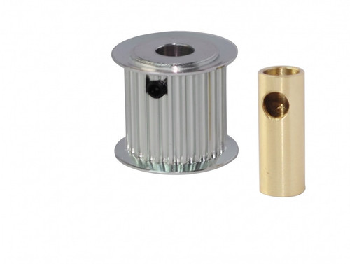 Aluminium motor pulley - motor,
