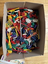 Approx 3kg Job Lot K’nex Knex Parts - Wheels, Connectors, Rods Etc
