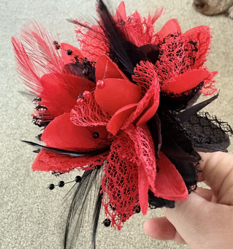 Black and red - and,