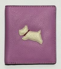RADLEY PINK LEATHER CARD HOLDER ID WALLET NEW!!!