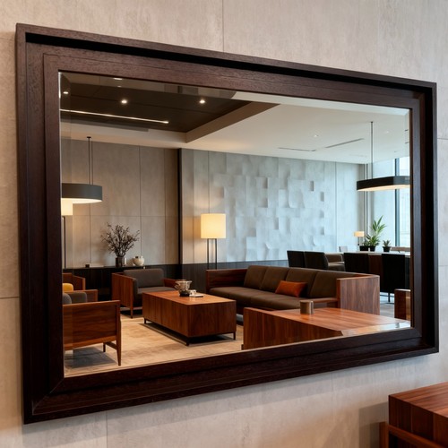 Large dark wood solid - large,