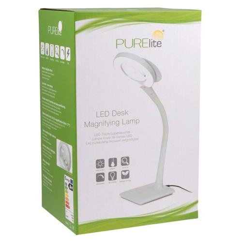 Magnifying lamp desk - led,