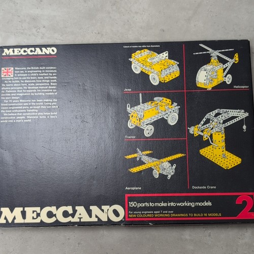 Meccano set 2 metal - 2, no.
