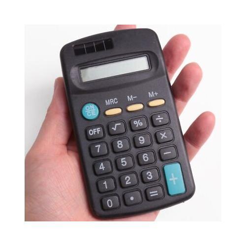 Small mini pocket calculator - pocket,