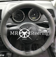GREY TWO TONE LEATHER STEERING