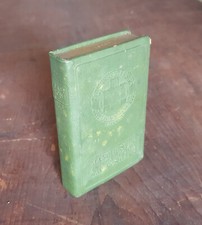 Vintage Manchester and Salford savings bank book - green thrift money box (MO16)