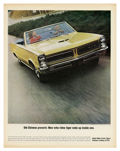 Pontiac gto convertible - gto, poster