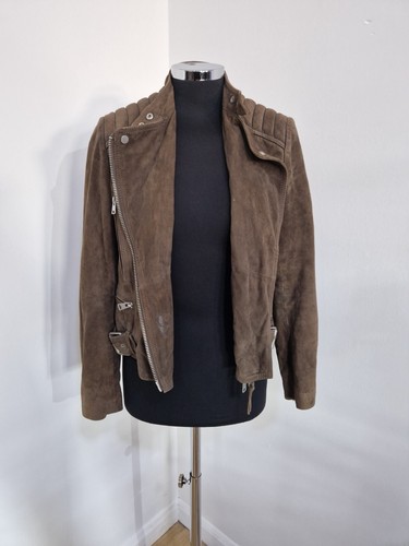 All saints brown - saints, suede