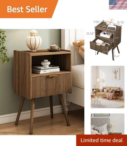 Chic bedside table - bedside,