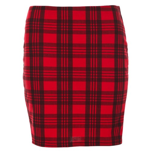 Womens printed mini skirt - printed,