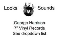 GEORGE HARRISON  7" VINYLS -