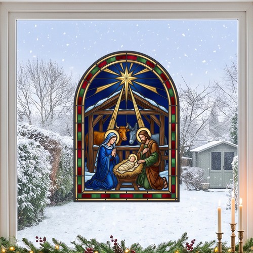Nativity stable holy family - nativity,