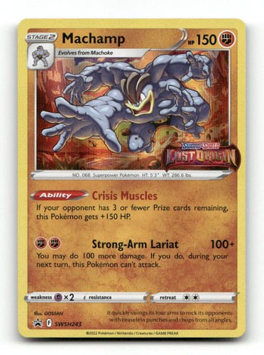 Machamp swsh243 - (prerelease),