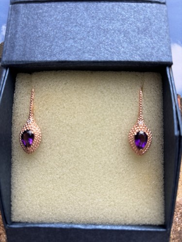 Ametista amethyst earrings - ametista,