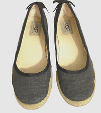 UGG 'Indah' Black Canvas