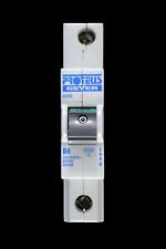 PROTEUS 6 AMP CURVE B 6kA MCB CIRCUIT BREAKER GEYER 606B BLACK CLIP