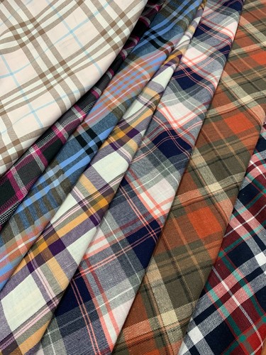 Tartan plaid viscose - tartan,