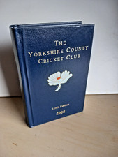 Yorkshire County Cricket Club Yearbook 2008 HB