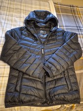 Mens Black Hollister Padded Jacket Size Medium Bnwot 