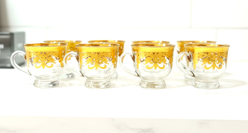 Turkish tea cups set with - turkish, of