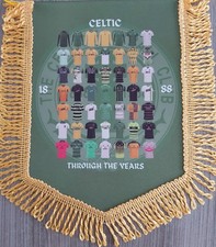 CELTIC SHIRTS THROUGH THE