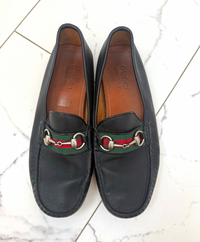 Gucci men black - gucci, leather