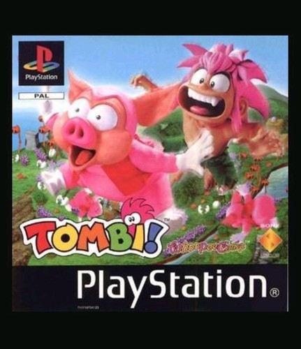 Tombi ps1 game - tombi, manual