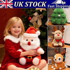 Santa Claus Plush Stuffed Doll Cute Soft Collection Cartoon Christmas Gift