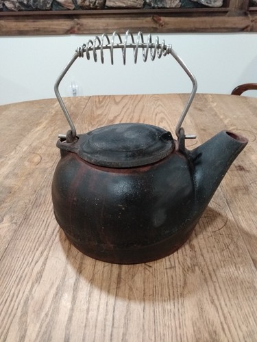 Antique vintage cast - cast, tea