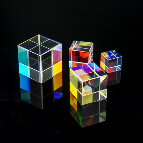 20mm rgb cube prism cross - x,