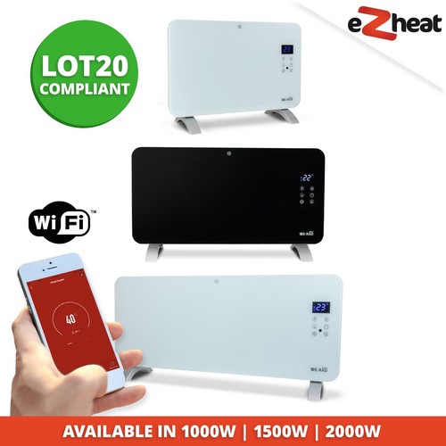 Electric glass panel heater - electric,