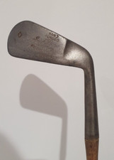 Hickory Rare Scalloped Toe Weighted Mid-Iron by Winton Jack Ross Newport