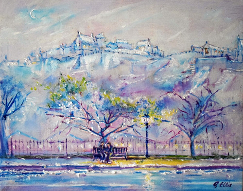 Original landscape oil - landscape,