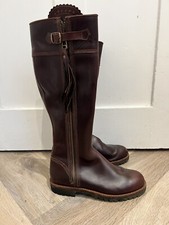 Penelope Chilvers Size 41 knee high riding boots in conker ‘Reddy Brown’