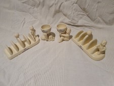Vintage Lurpak Egg Cups x 2 and Toast Racks x 2