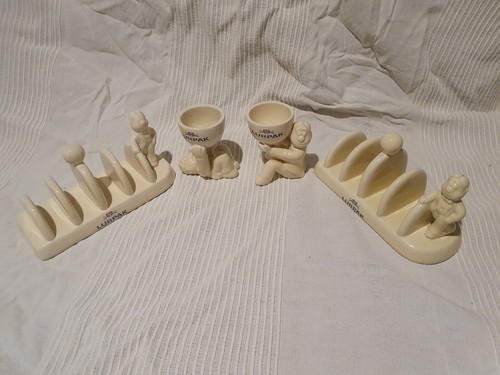 Vintage lurpak egg cups 2 - egg, x