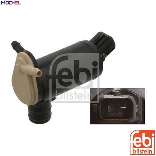 Washer fluid pump window - washer,