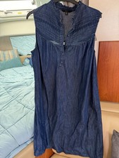 Next Denim Look Shift Dress