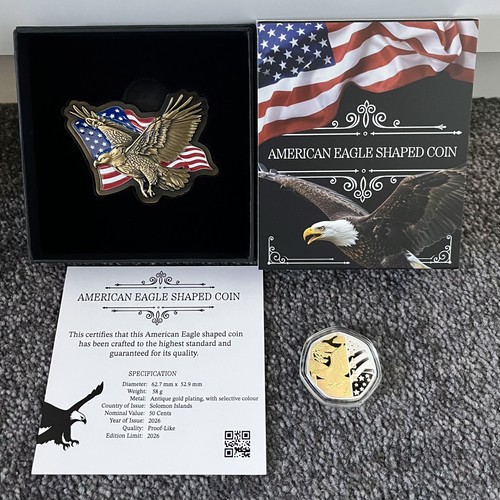 American eagle shaped antique - shaped,
