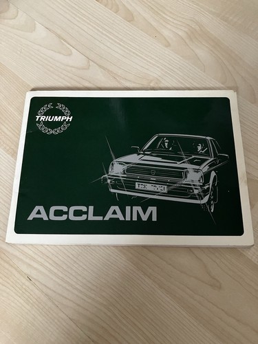 Original triumph acclaim - triumph,