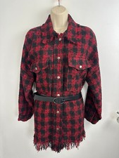 ZARA Check Shacket Shirt With