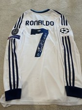 Cristiano Ronaldo Hand Signed