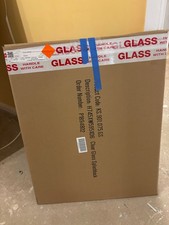 Clear glass splash back To go on the wall Behind the hob