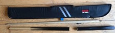 3/4 SPORT BCE Ash Snooker/pool Cue with chalk and black carry case .
