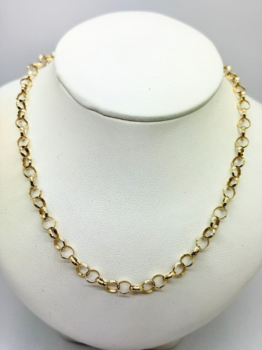 9ct yellow solid gold round - 9ct,